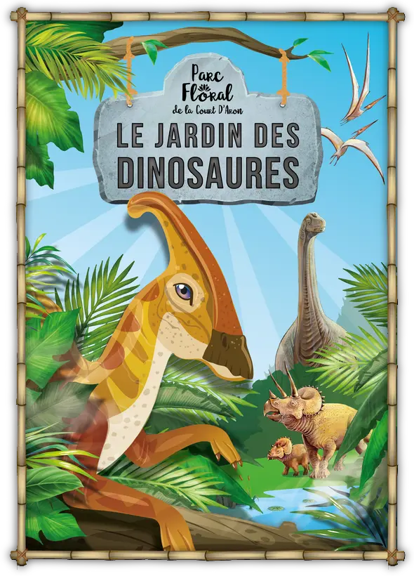 Le Jardin des Dinausores - affiche