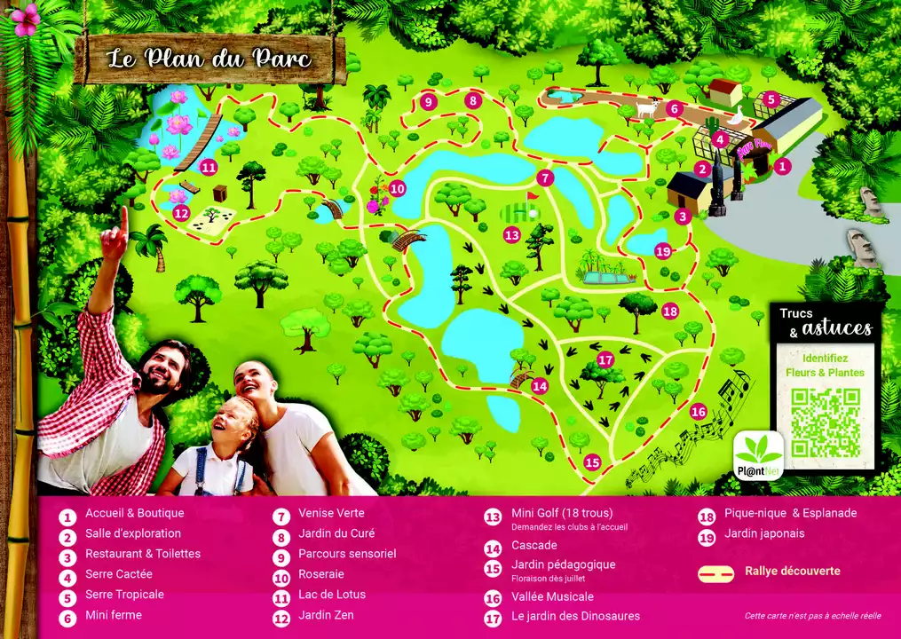 Plan du Parc